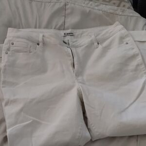 d. jeans Women's Crisp White Skinny Jeans